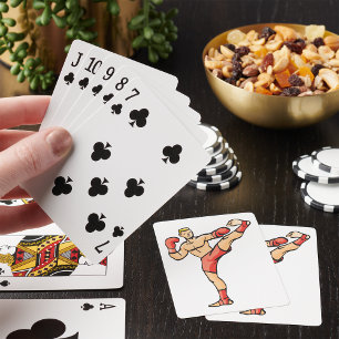 Kick Boxing Pokerkaarten