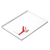 Kick Boxing Spiral Notitieboek (Linkerzijde)