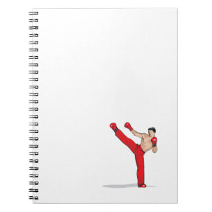 Kick Boxing Spiral Notitieboek