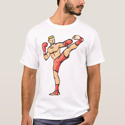 Kick Boxing T-Shirt (Voorkant)