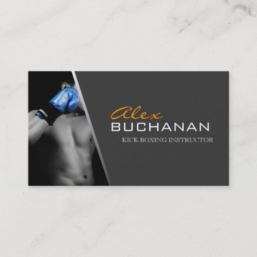 Kick Boxing Visitekaartje (Voorkant)