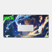 KICK CassandraSaturn Desk Mat (Keyboard & Muis)