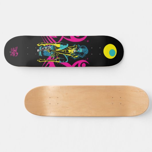 Kick Drum Two Schaats Deck Skateboard (Horizontaal)