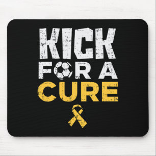 Kick for a Cure Soccer Childhood Cancer Awareness Muismat