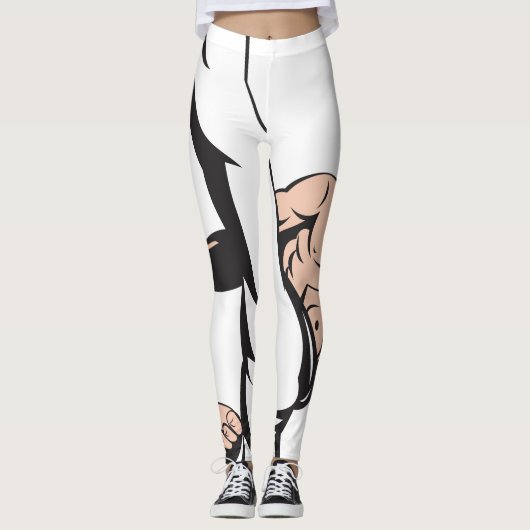 Kick it Girl Leggings (Voorkant)