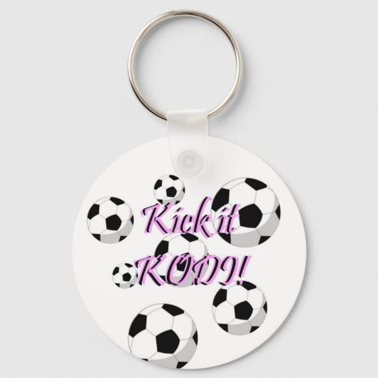 Kick it Kodi keycchain Sleutelhanger (Voorkant)
