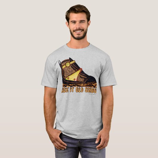 Kick It Oldschool T-shirt (Voorkant volledig)