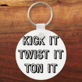 Kick it sleutelhanger (Voorkant)