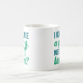 Kick Like A Girl Need A Lesson Koffiemok (Center)