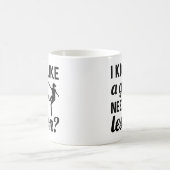 Kick Like A Girl Need A Lesson Koffiemok (Center)