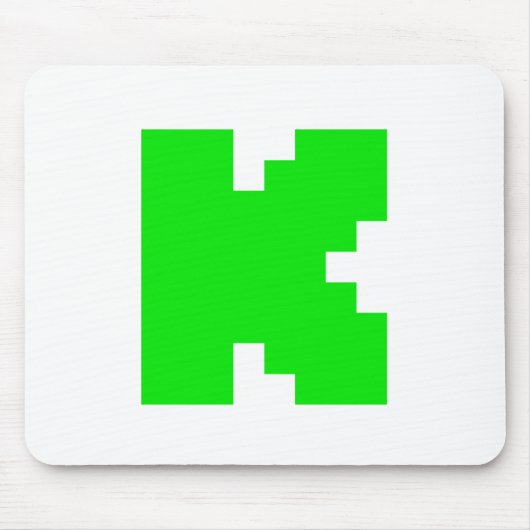 KICK Logo Mousepad Muismat (Voorkant)