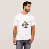 Kick Martial Arts Mannen T-shirt Deep green (Voorkant volledig)