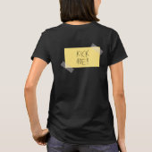 Kick me shirt (Achterkant)