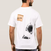 Kick me t-shirt (Achterkant)