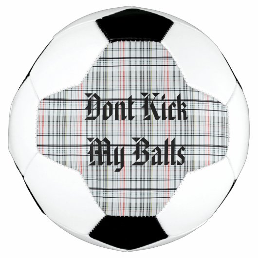 Kick My Balls on Tartan, Voetbal (Voorkant)