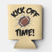 Kick-off tijd - Football Blikjeskoeler (Achterkant)