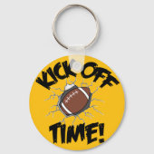 kick-off tijd-Football Sleutelhanger (Voorkant)