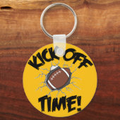 kick-off tijd-Football Sleutelhanger (Voorkant)