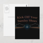 Kick off Your Sunday Shoes Briefkaart (Voorkant / Achterkant)