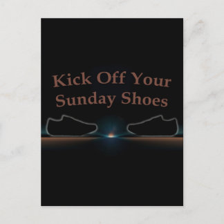Kick off Your Sunday Shoes Briefkaart