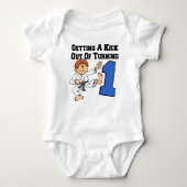 Kick out of Turning One Romper (Voorkant)