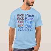 Kick Push Coast T-shirt (Voorkant)