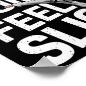 Kick Quick Feel Slick - Karate Training  Poster (Hoek)