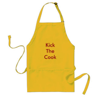 Kick The Cook Apron Standaard Schort