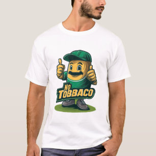 Kick the Habit – Wereld Niet-Tabaksdag Motivatie T-shirt