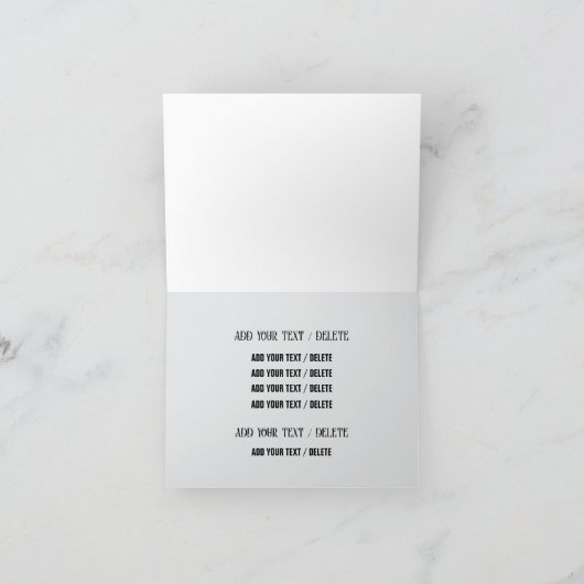 Kick Up Uw HOGE HAKKEN Mode merk. boetiek Bedankkaart (Binnen)