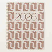 Kick Up Your Boots - 2026 Westerse planner (Voorkant)