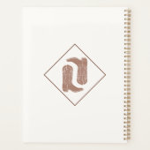 Kick Up Your Boots - 2026 Westerse planner (Achterkant)