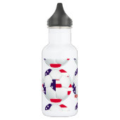 KICK ZOALS EEN MEISJE ~ Amerikaanse vlag met de na Waterfles (Links)