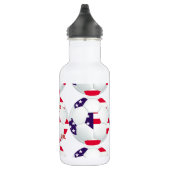 KICK ZOALS EEN MEISJE ~ Amerikaanse vlag met de na Waterfles (Rechts)