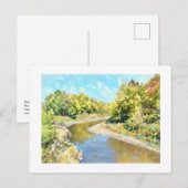 Kickapoo Creek bij Pottstown Road  Briefkaart (Voorkant / Achterkant)