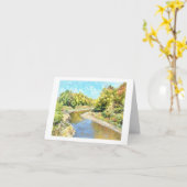 Kickapoo Creek bij Pottstown Road Kaart (Gele Bloem)
