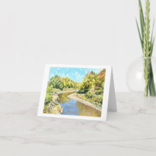 Kickapoo Creek bij Pottstown Road Kaart
