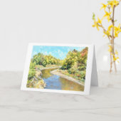 Kickapoo Creek bij Pottstown Road  Kaart (Gele Bloem)