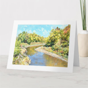 Kickapoo Creek bij Pottstown Road  Kaart