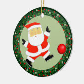 Kickbal Kerst Collectie Keramisch Ornament (Links)
