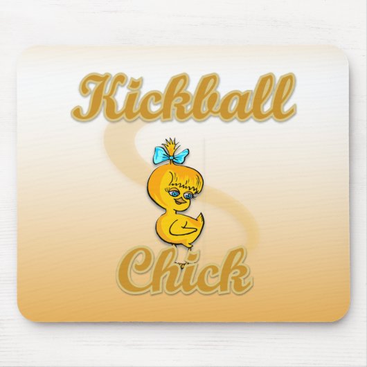 Kickball Chick Muismat (Voorkant)