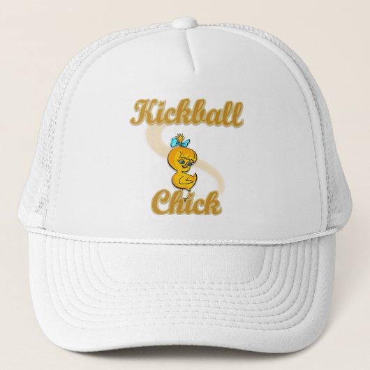Kickball Chick Trucker Pet (Voorkant)