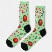 Kickball Christmas Holiday Gifts Socks Sokken (Links)