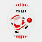 kickball-collectible metalen ornament (Voorkant)