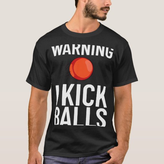 Kickball Game Ball Tournament T-shirt (Voorkant)