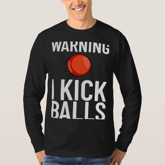 Kickball Game Ball Tournament T-shirt (Voorkant)