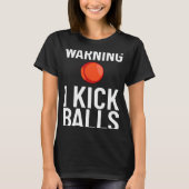 Kickball Game Ball Tournament T-shirt (Voorkant)