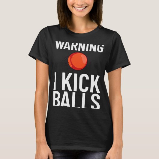 Kickball Game Ball Tournament T-shirt (Voorkant)