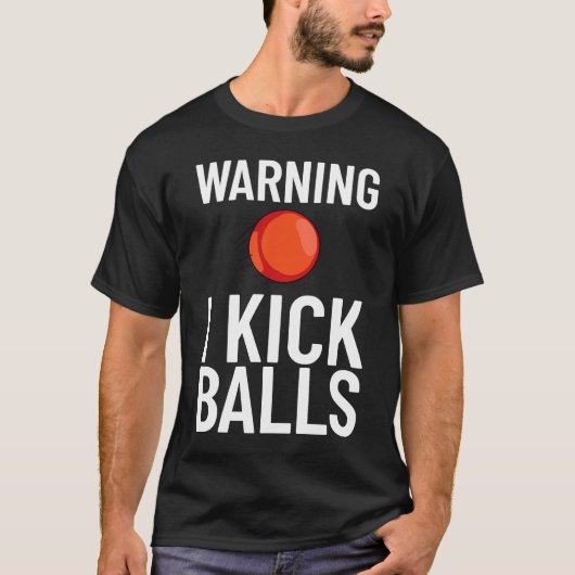 Kickball Game Ball Tournament T-shirt (Voorkant)