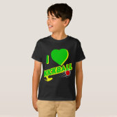 kickball, groen t-shirt (Voorkant volledig)